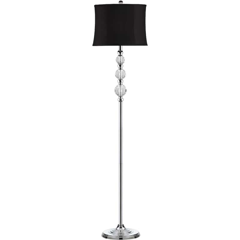 SAFAVIEH Lighting Deryn 60-inch Crystal Floor Lamp - 14"x14"x61" - 14Wx14Dx61H