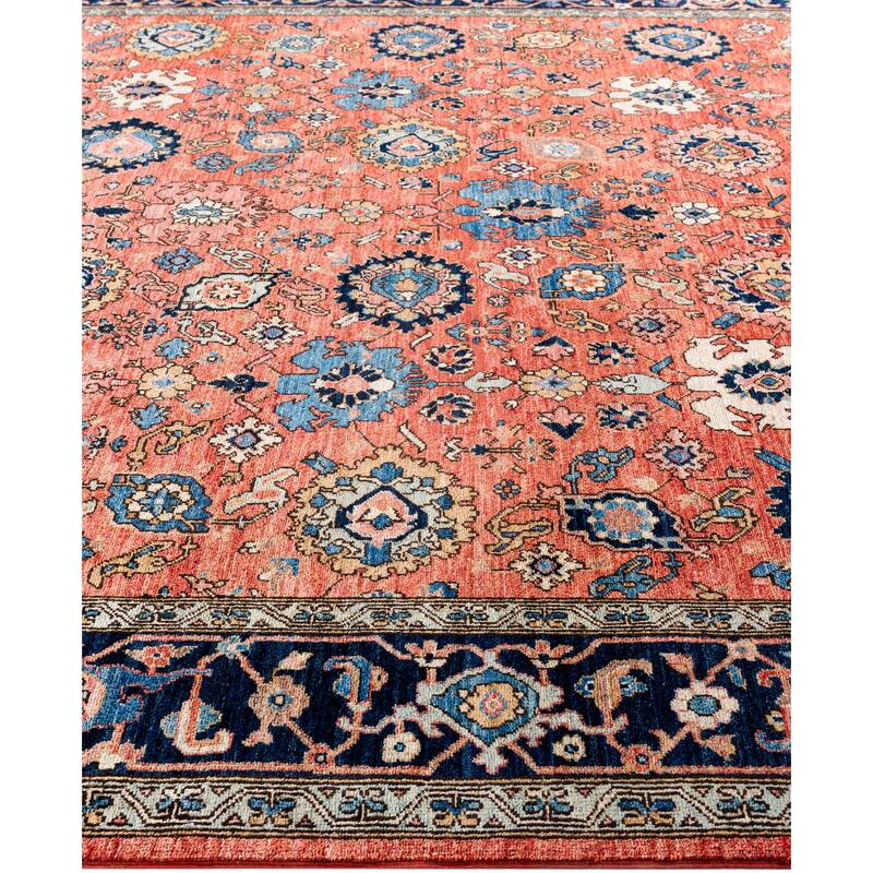 Serapi One-of-a-Kind Hand-Knotted Area Rug - Red - 8' 3" x 10' 2"