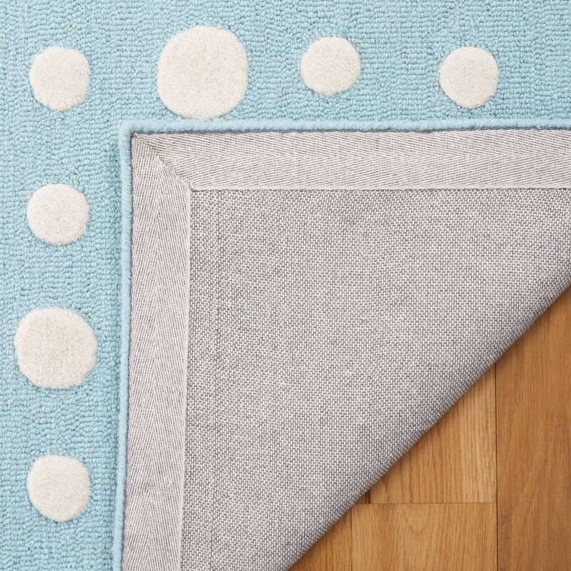 SAFAVIEH Handmade Kids Lexus Dots Wool Rug