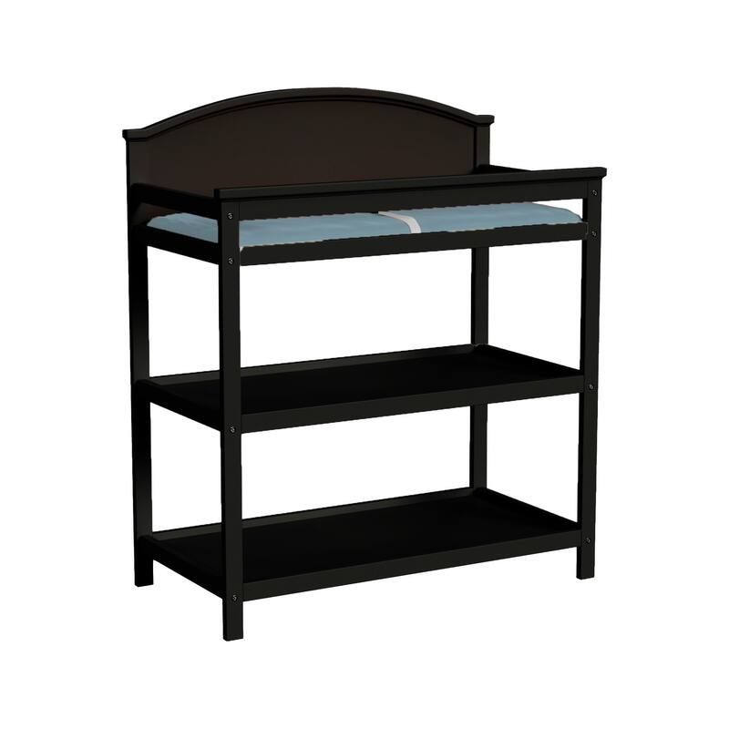 Graber Solid Wood Changing Table - Black