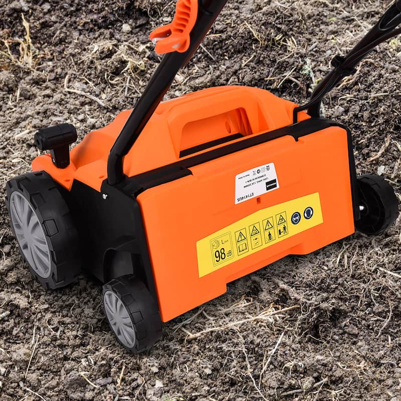 IronMax 12Amp Corded Scarifier 13" Electric Lawn Dethatcher - See Details