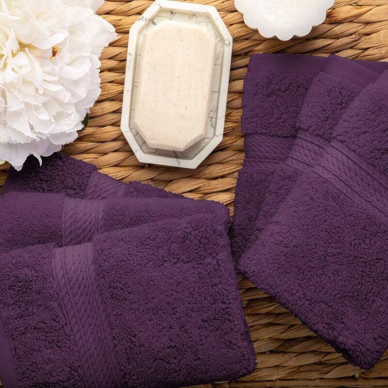 Superior Marche Egyptian Cotton 6 Piece Face Towel Set