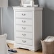 preview thumbnail 26 of 32, Furniture of America Devi Traditional Solid Wood 6-Piece Sleigh Bedroom Set
