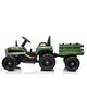 preview thumbnail 8 of 98, 12V Farm Vehicle Ride-On Car with Remote Control, LED Lights, and Realistic Design