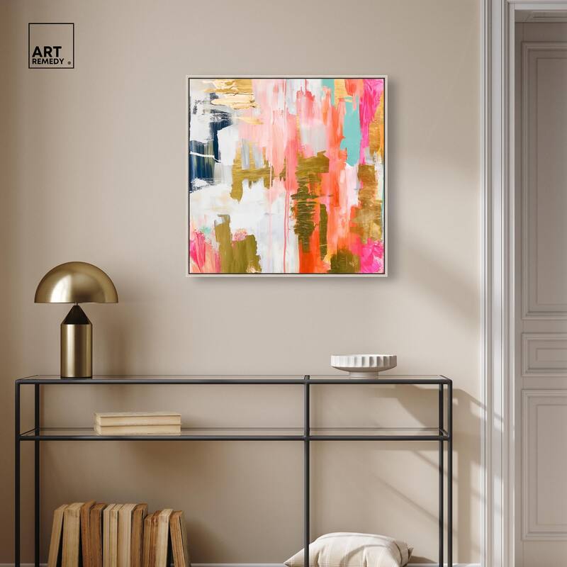Exuberant Hues I Canvas by Art Remedy