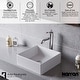preview thumbnail 18 of 49, Karran Vineyard KBF472 Single-Handle Single Hole Vessel Bathroom Faucet with Matching Pop-up Drain
