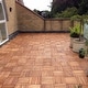 preview thumbnail 3 of 1, DreamPatio Acacia Interlocking Deck Tiles, Pack of 6, 6-Slat Pattern - 11.8" x 11.8" x 0.94"