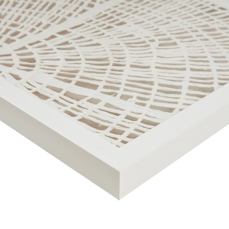 GDF Studio - Coastal Rice Framed Shadowbox Wall Décor