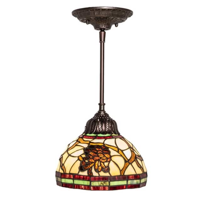 Meyda Tiffany 244868 8" Wide Mini Pendant