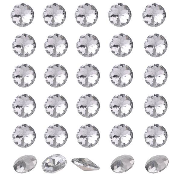 Shop 30pcs Furniture Tack Nails 25mm Dia Round Glass Diy Sofa