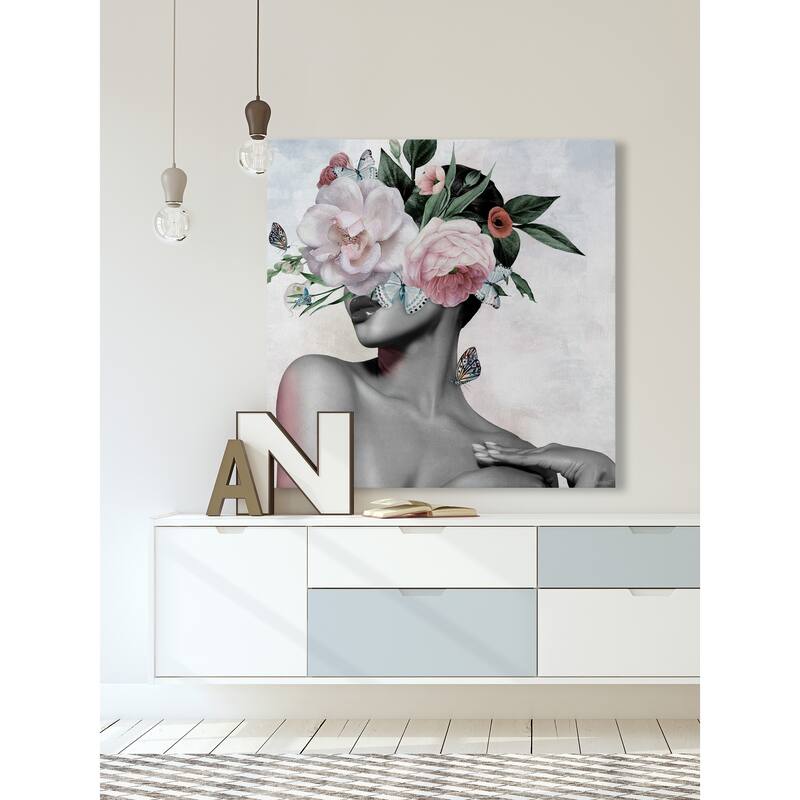 'I Am Beautiful' Painting Print on Wrapped Canvas