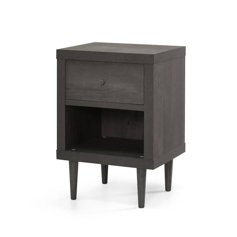Modern 1-Drawer Nightstand by Christopher Knight Home