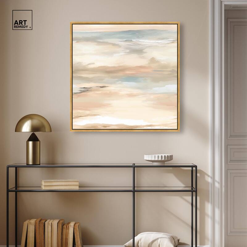 Roseate Skyfall I Canvas by Art Remedy