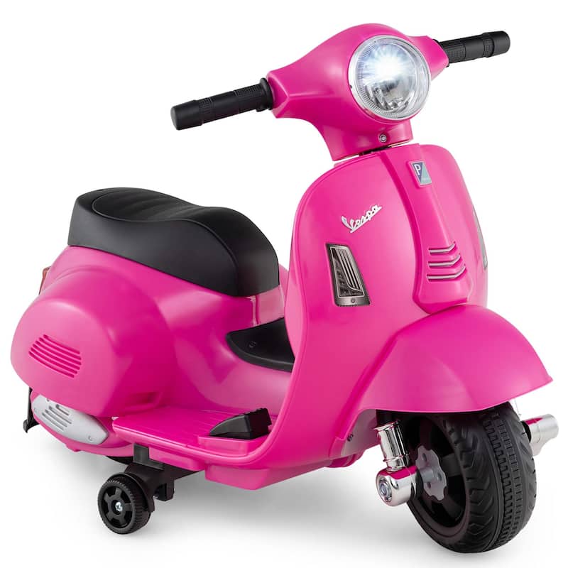 Toddler Kids Motorcycle Powered Electric Motorbike - Pink