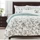preview thumbnail 1 of 8, Chanasya French Toile Ultra Soft Duvet Cover Set