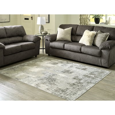 Signature Design by Ashley Arriston White/Gray Rug