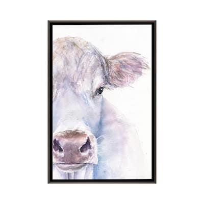 iCanvas "Cow" by George Dyachenko Framed