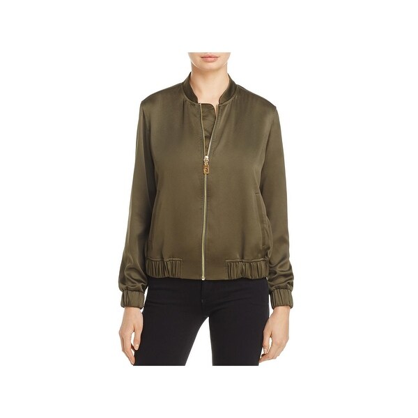 michael kors bomber jacket womens