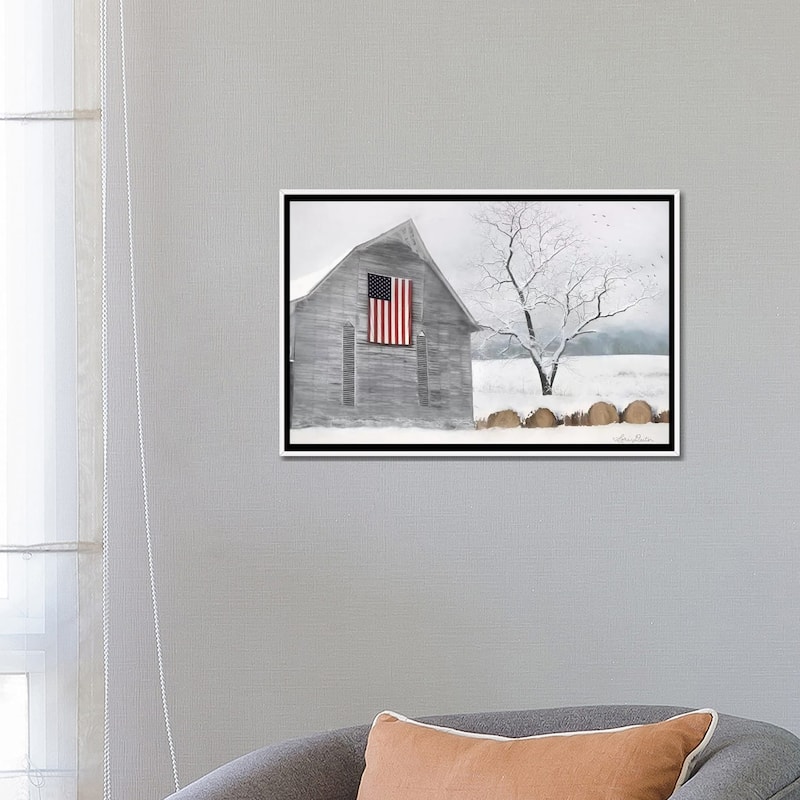 iCanvas "Old Glory" by Lori Deiter Framed Canvas Print