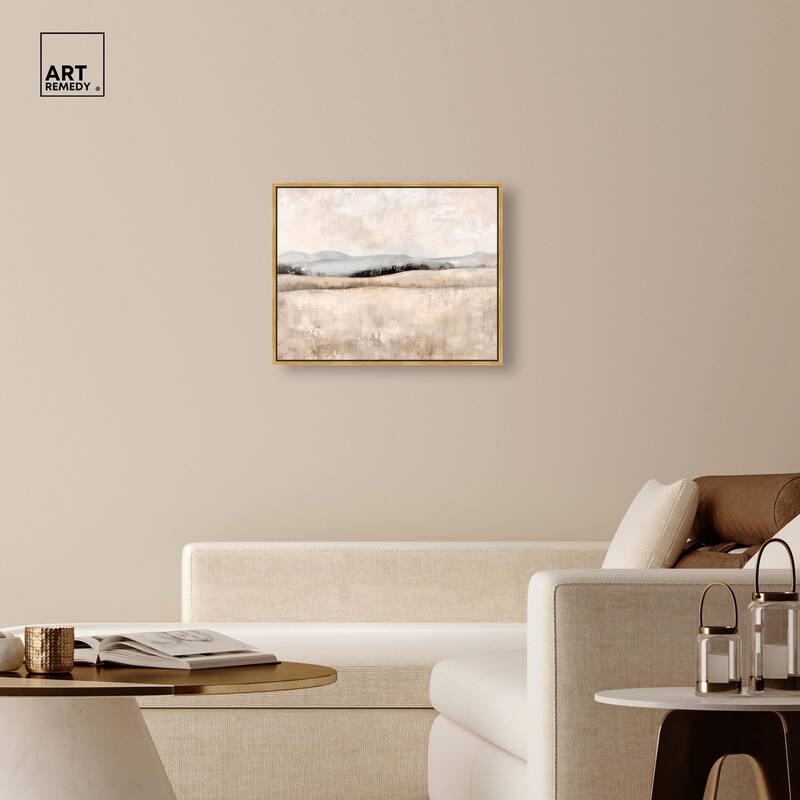 Distant Hills I Canvas by Art Remedy