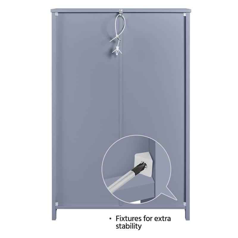 Yaheetech Bathroom Floor Cabinet Bedroom Cabinet Storage Organizer