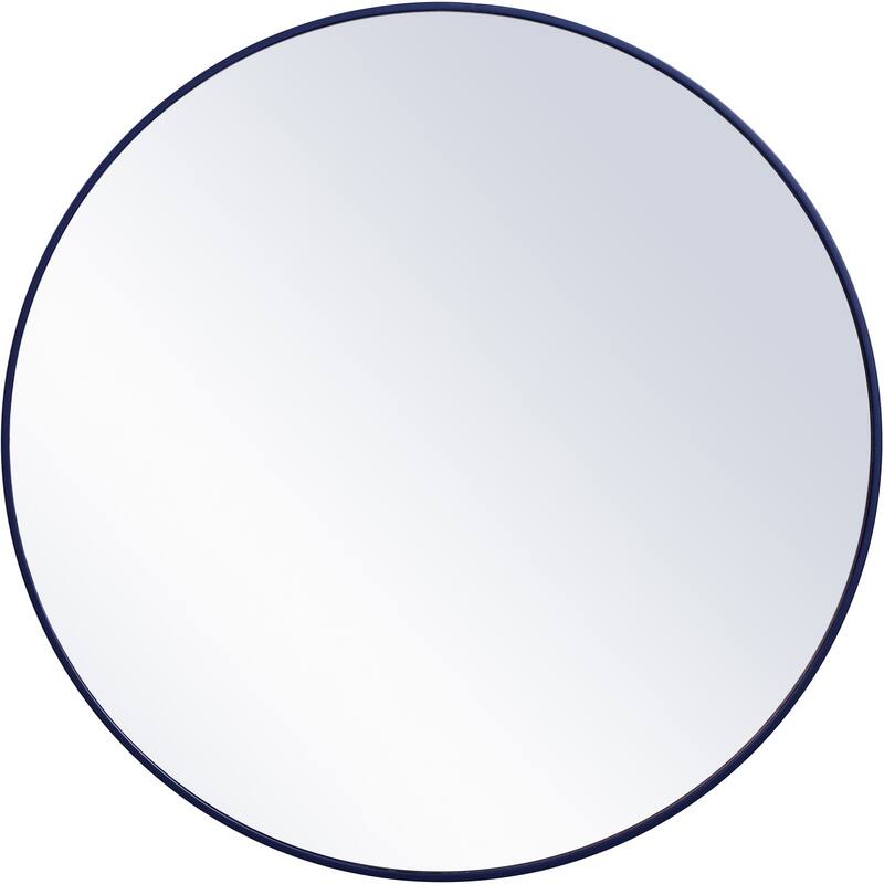 Elegant Lighting Eternity 42" Diameter Circular Beveled Metal Framed