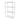 Gracious Living 4 Shelf Knect-A-Shelf Fixed Height Light Duty Storage Unit,White - 24 x 12 x 48 inches