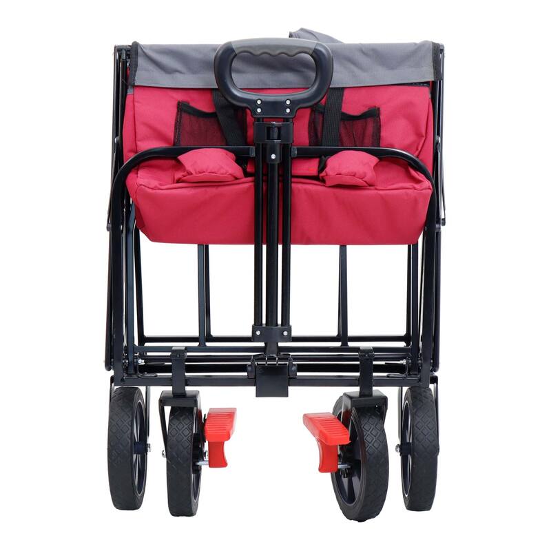 150L Wagon Cart Foldable with Wheels