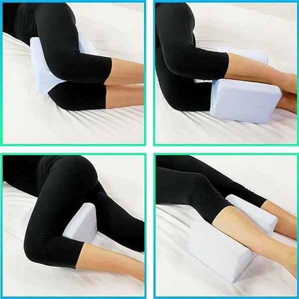 Leg Pillow Adjusts Your Hips Legs And Spine For A Comfortable
