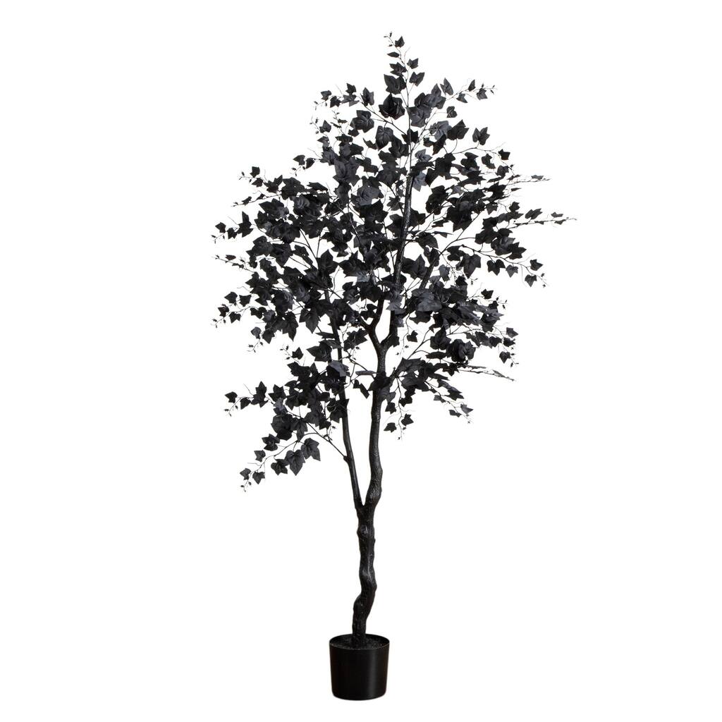Potted Maple Artificial Halloween Tree - 6' - Unlit