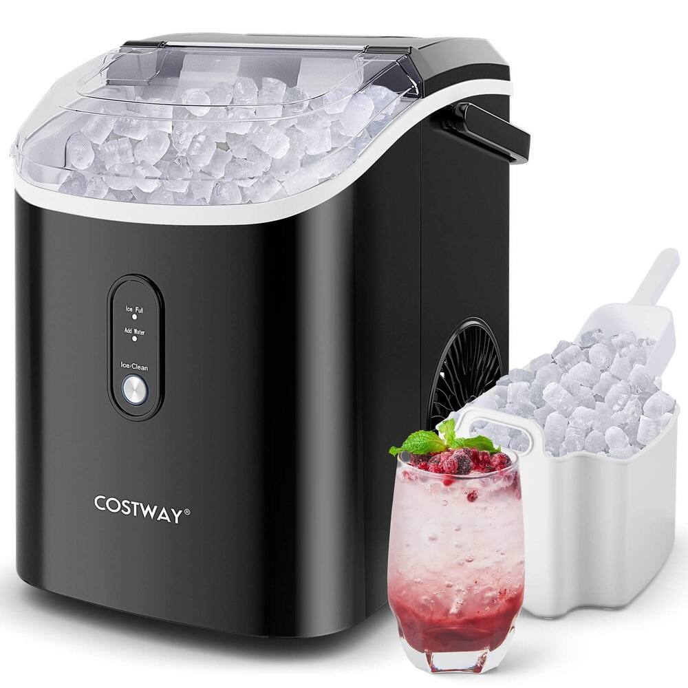 Costway Countertop Ice Maker with Soft Chewable Pellet Ice Ready in 6 - See Details