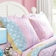 preview thumbnail 5 of 4, Greenland Home Fashions Polka Dot Stripe 100% Cotton Quilt and Pillow Sham Set