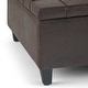 preview thumbnail 43 of 168, WYNDENHALL Elliot Transitional Table Ottoman