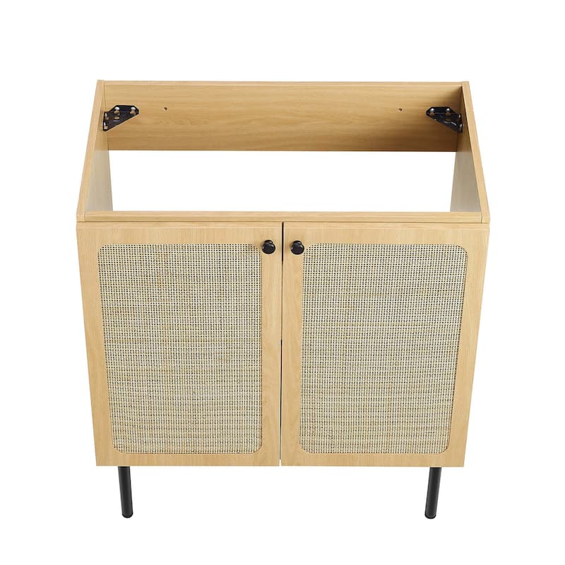 Chaucer Bathroom Vanity with Black Basin Included