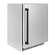 preview thumbnail 41 of 68, ZLINE 24 in. Touchstone 151 Can Beverage Fridge With Solid Stainless Steel Door Matte Black