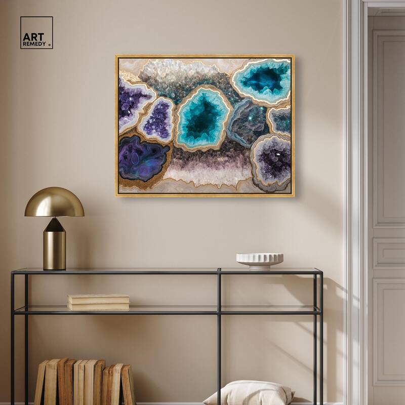Mineral Multiverse Canvas by Art Remedy