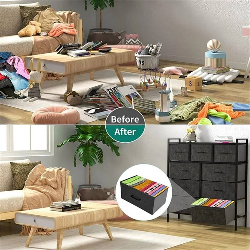 Drawer Fabric Storage Dresser