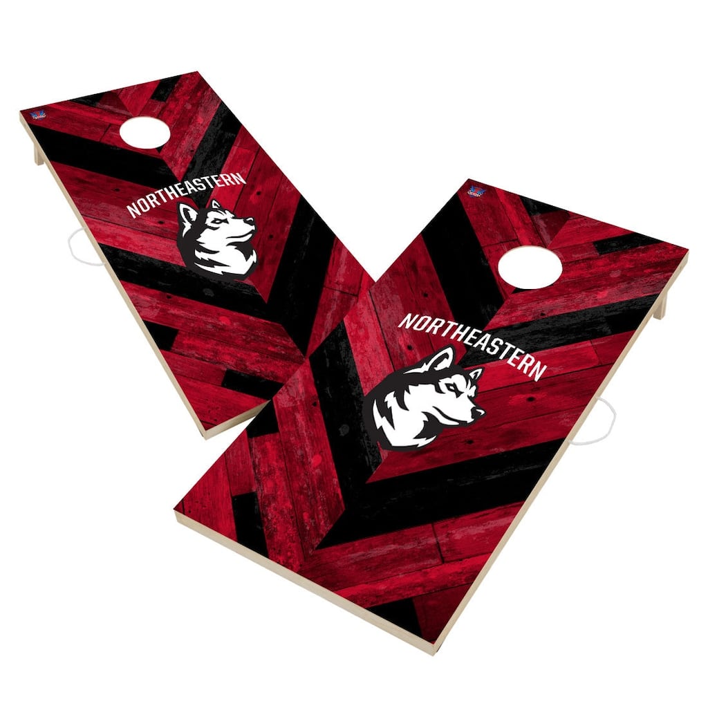 Northeastern University Huskies Cornhole Board Set