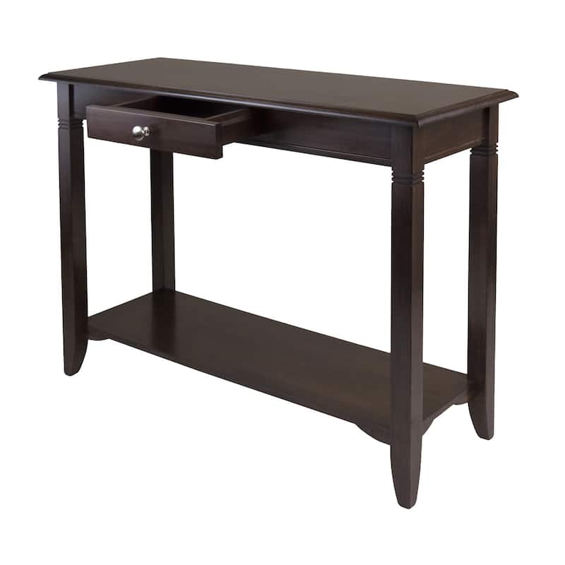 Nolan Console Table, Cappuccino - 40"W x 16"D x 30"H