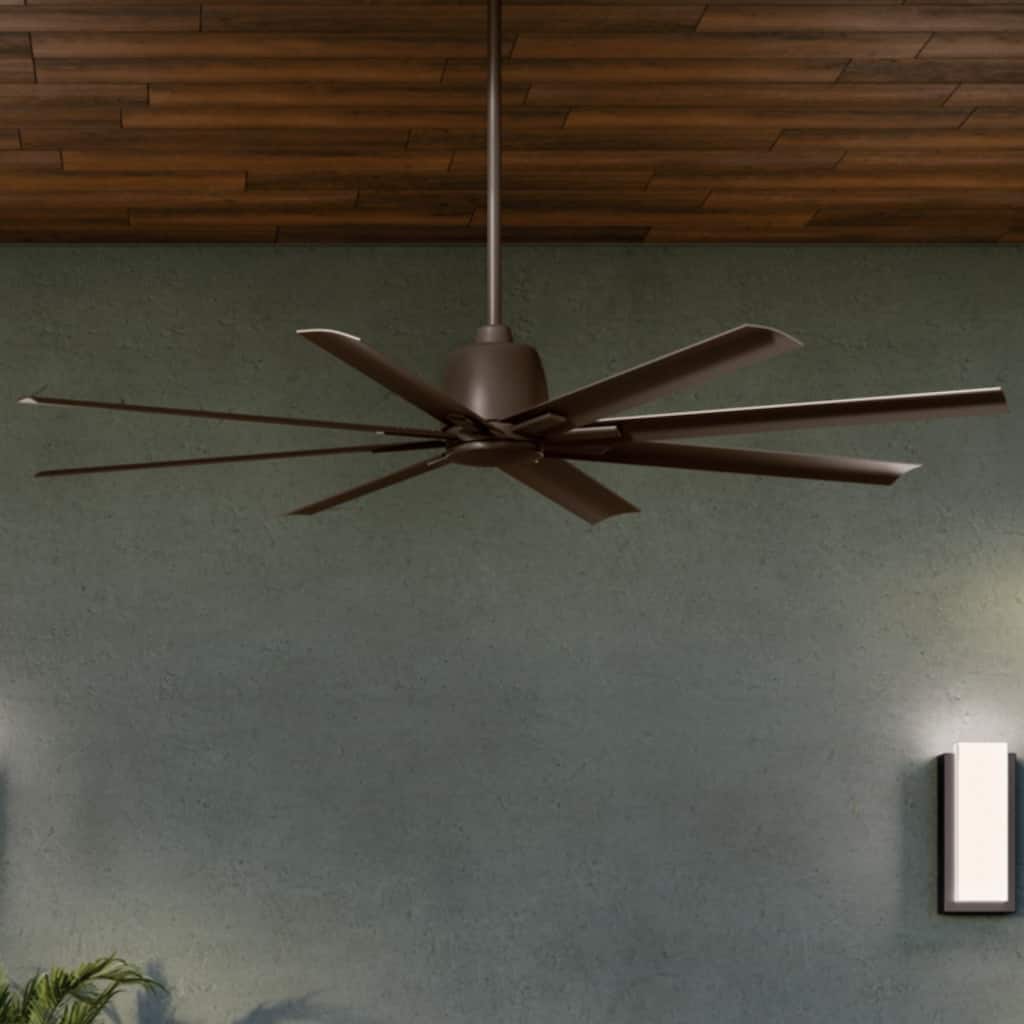 Kichler Lighting Breda 75 inch Outdoor Ceiling Fan with Remote