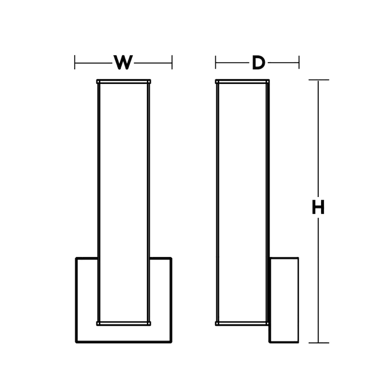 AFX TADS0514LAJUD Tad 14" Tall LED Wall Sconce