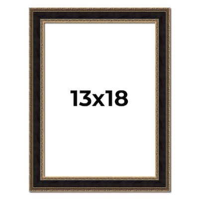 13x18 Frame Gold Antique Vintage Sold Wood Picture Frame | 1.75 Inch