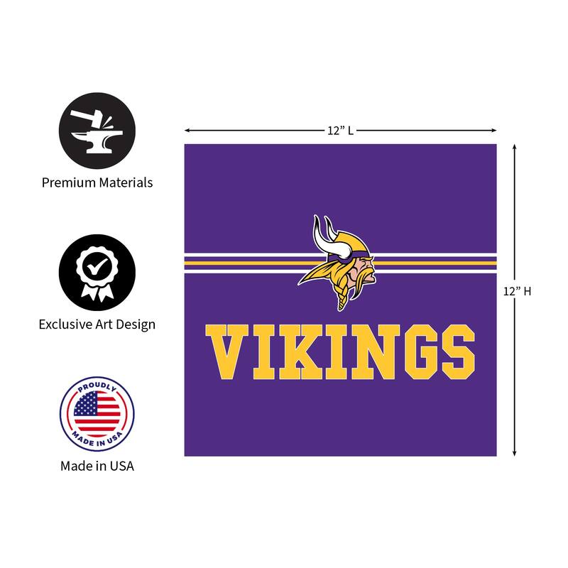 Minnesota Vikings Foam Core Wall Decor