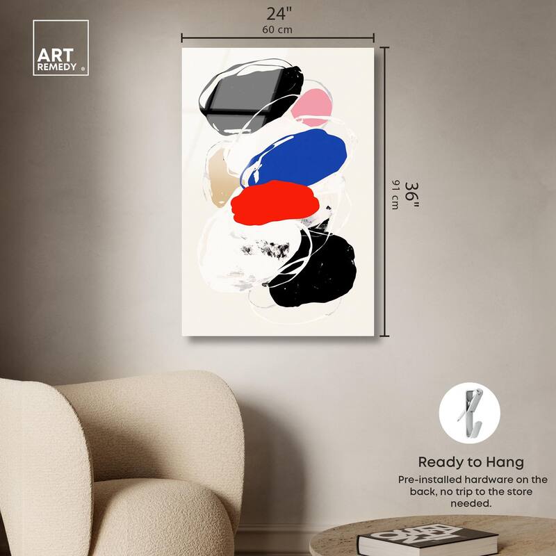 Dalio III Acrylic by Art Remedy, Ready to Hang