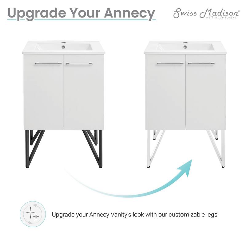 Annecy Vanity Legs