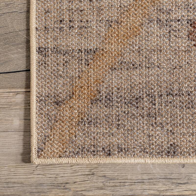 Nuloom Jonie SuperiorWash Bohemian Easy-Jute Machine Washable Area Rug