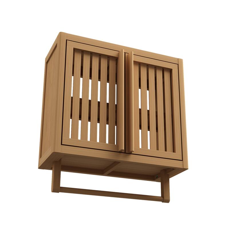 Bathroom Bamboo Wall Cabinet