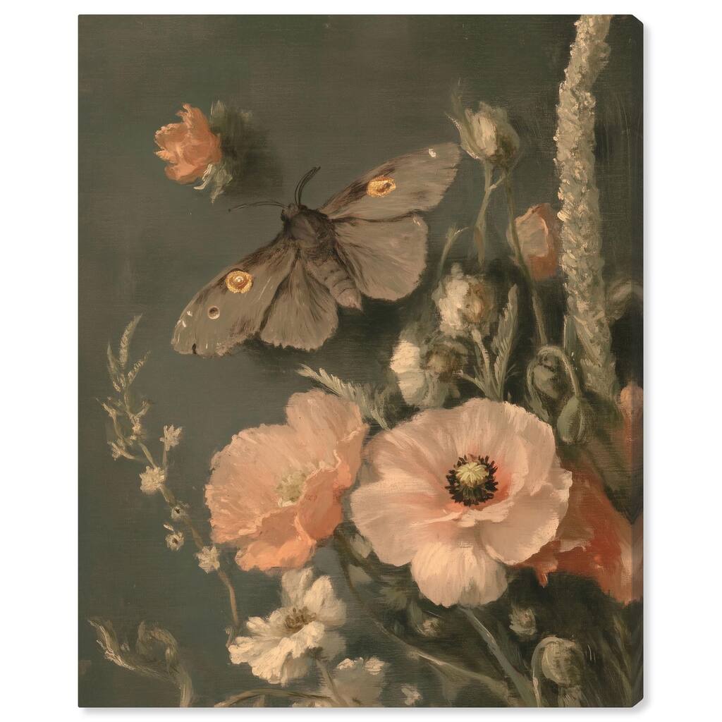 Shadowed Flutter Canvas by Art Remedy, Gallery Wrapped