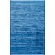 SAFAVIEH Adirondack Vera Modern Ombre Distressed Stripe Area Rug - 2'6" x 4' - Light Blue/Dark Blue