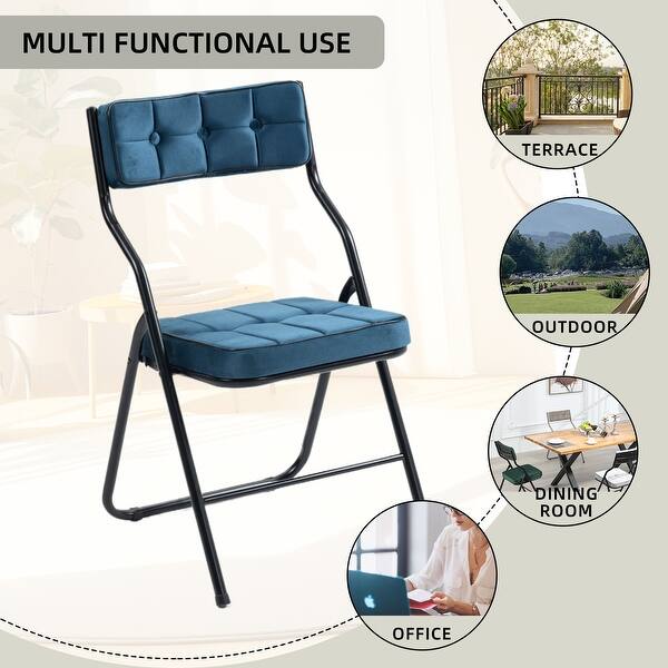 4 Pack Folding Plastic Best Folding Chairs Portable Chair With Metal